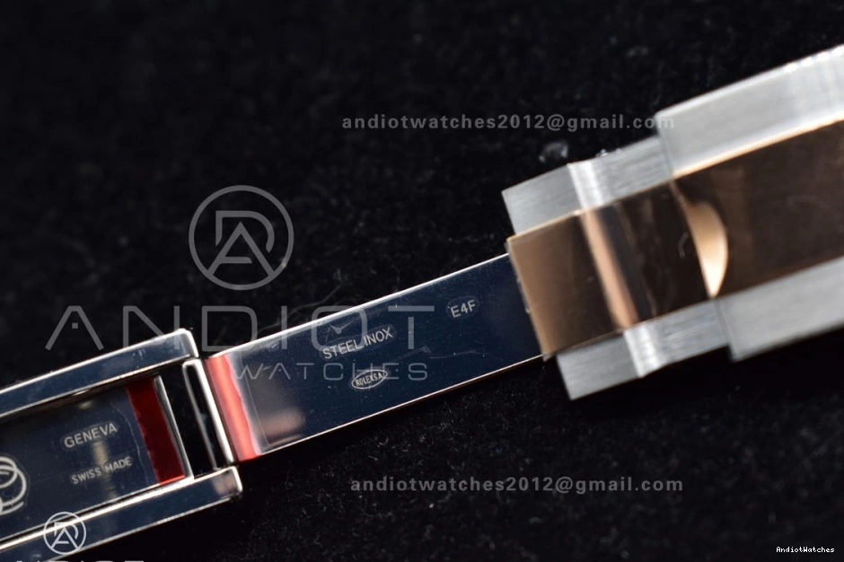 Steel VR Brown 904L Gold Best Clean On 126621 Dial Edition Yacht-Master Plated 1:1 Rose Trendy 488 Bracelet SS 0824